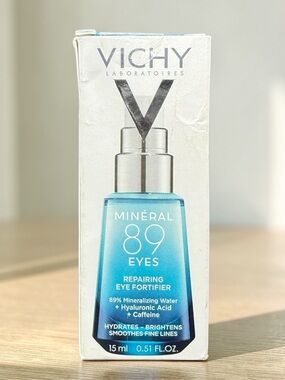 Vichy Mineral 89 Eyes Hyaluronic Acid Caffeine Eye Serum Repair 15mL‎ EXP 3/27